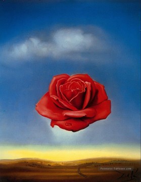  rose - La rose méditative surréalisme